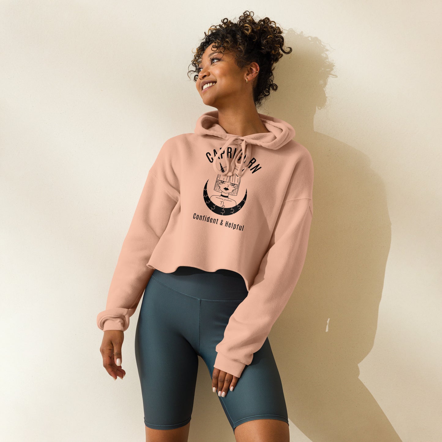 Capricorn Women's Crop Hoodie