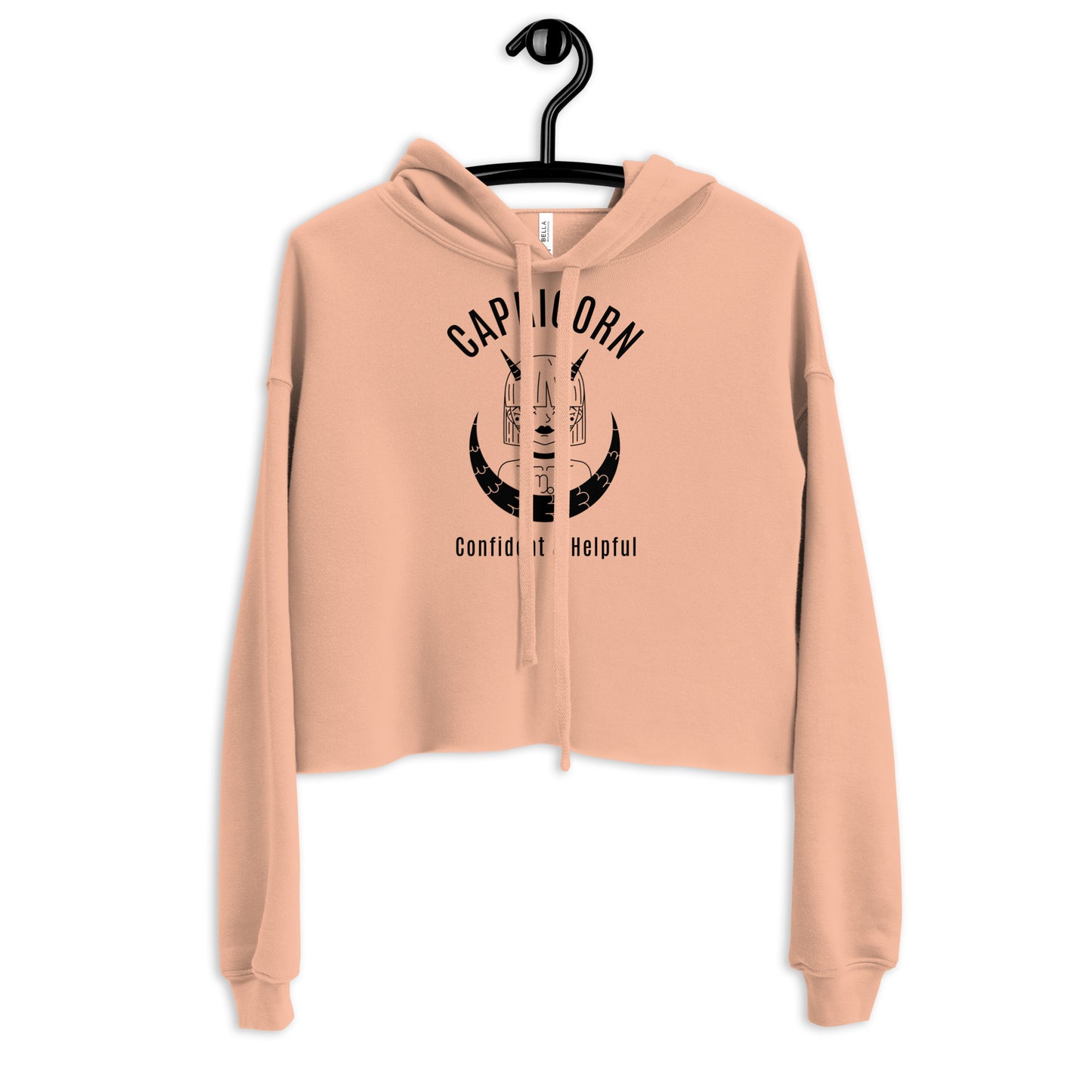 Capricorn Women's Crop Hoodie