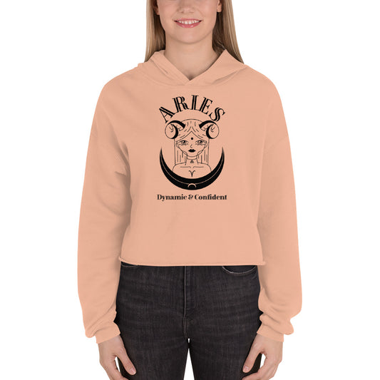 Aries Women's Crop Hoodie