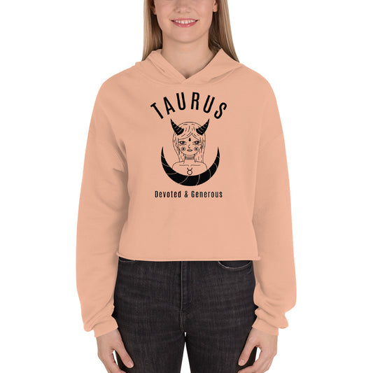 Taurus Women's Crop Hoodie