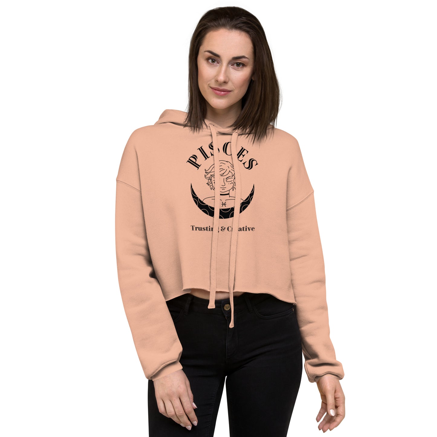 Pisces Women's Crop Hoodie