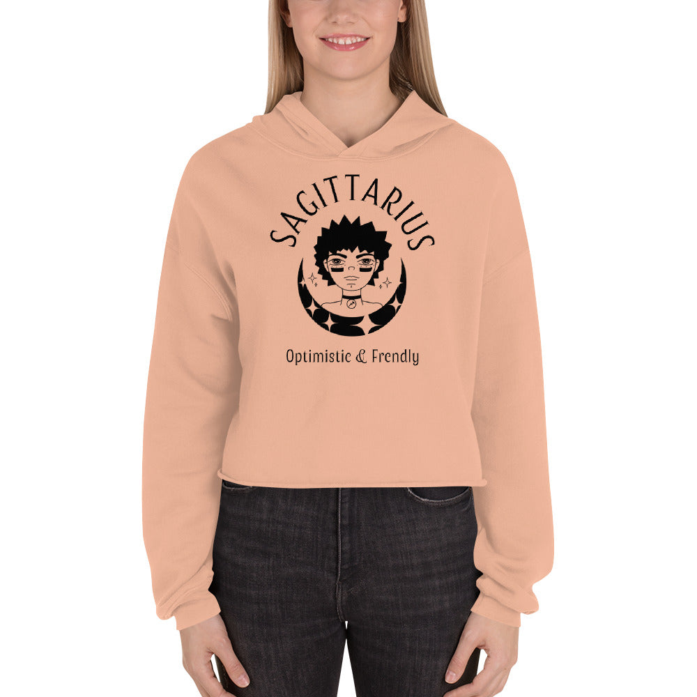 Sagittarius Women's Crop Hoodie