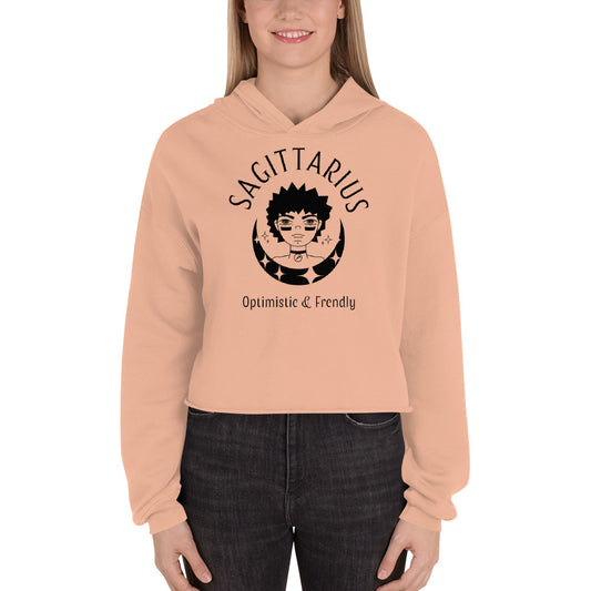 Sagittarius Women's Crop Hoodie