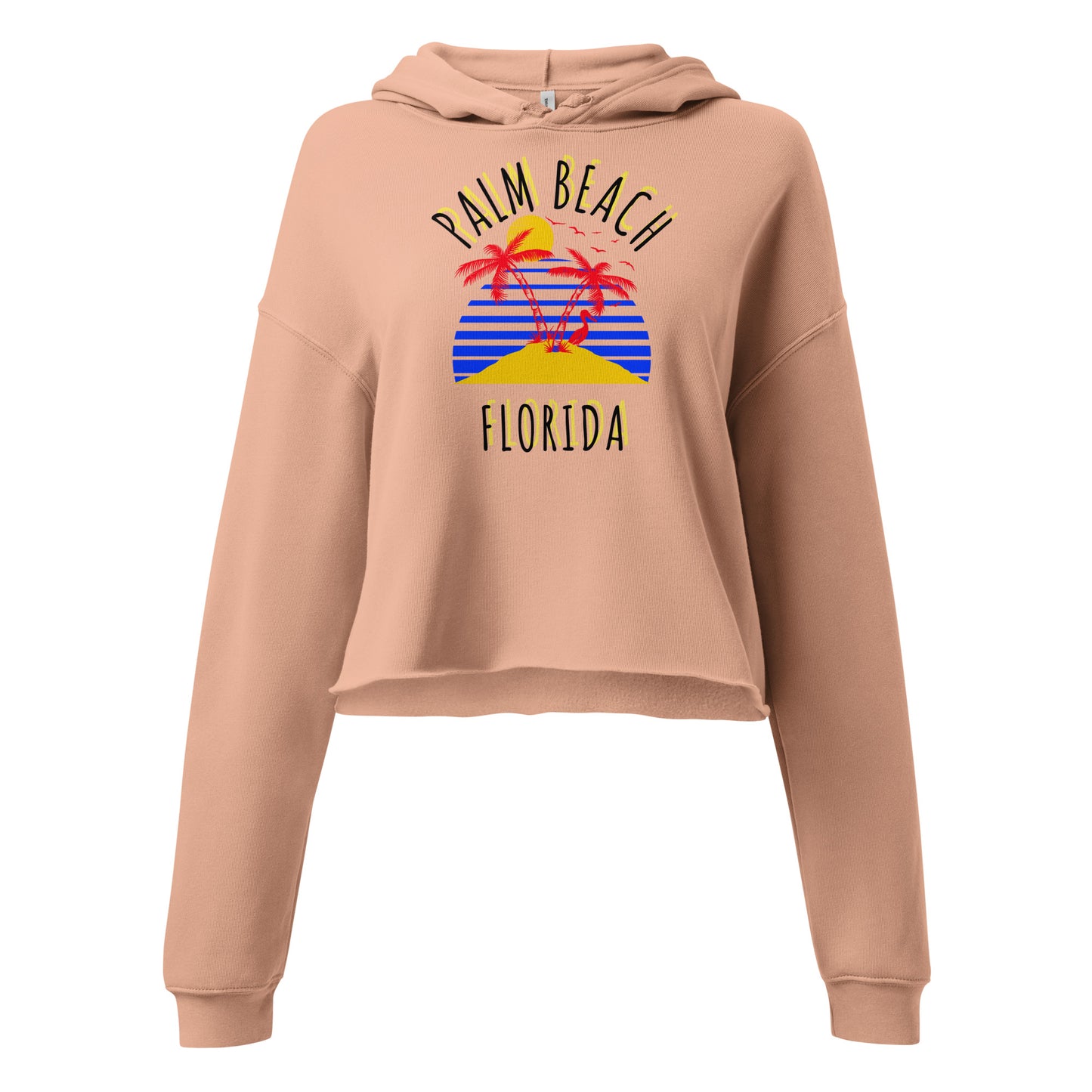 Palm Beach Women's Crop Hoodie