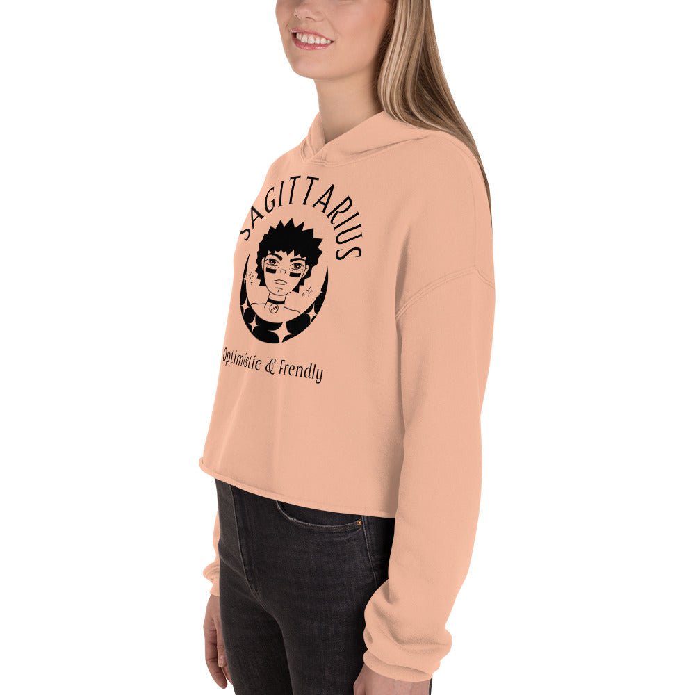 Sagittarius Women's Crop Hoodie