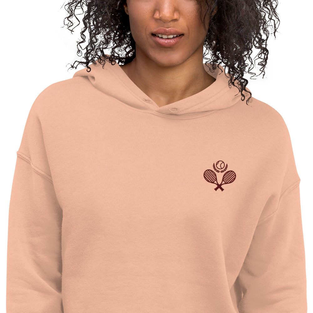 Tennis Club Crop Hoodie