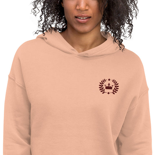 Victory Women's Crop Hoodie