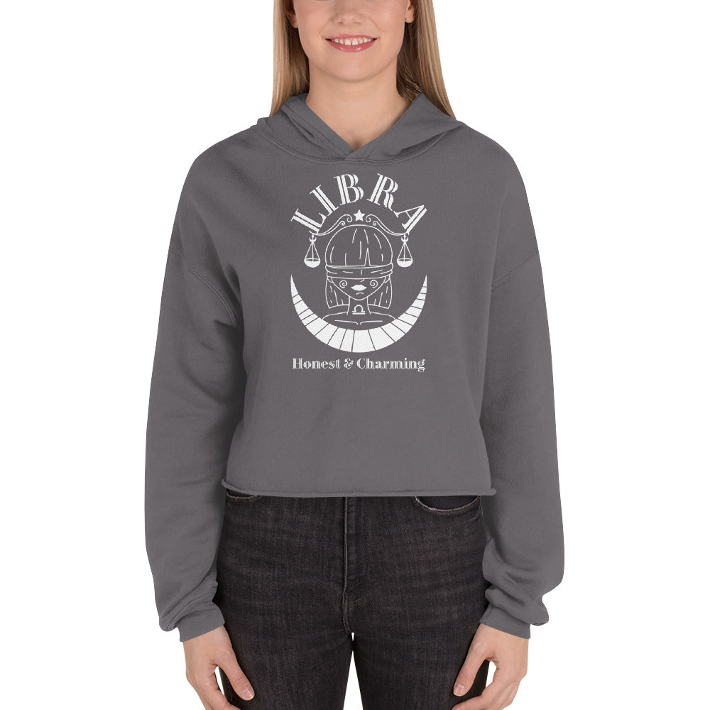 Libra Crop Hoodie