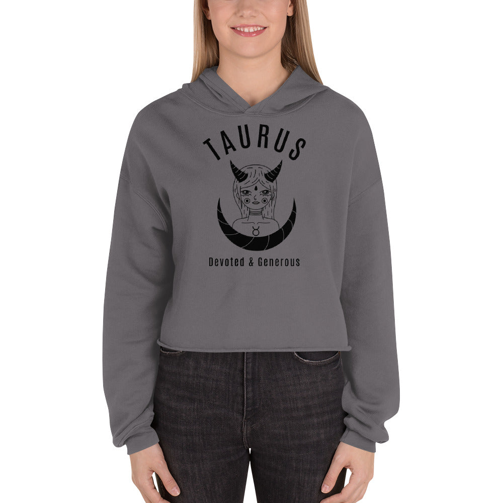 Taurus Women's Crop Hoodie