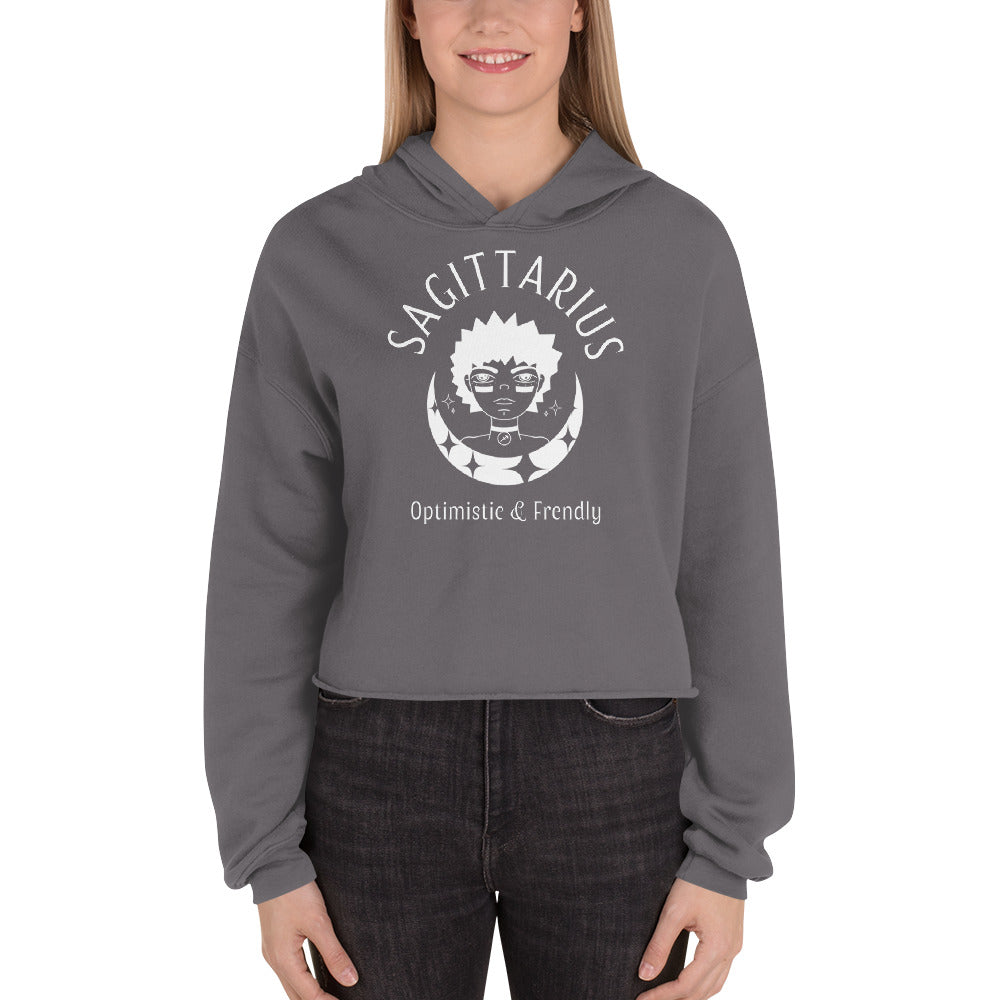 Sagittarius Crop Hoodie