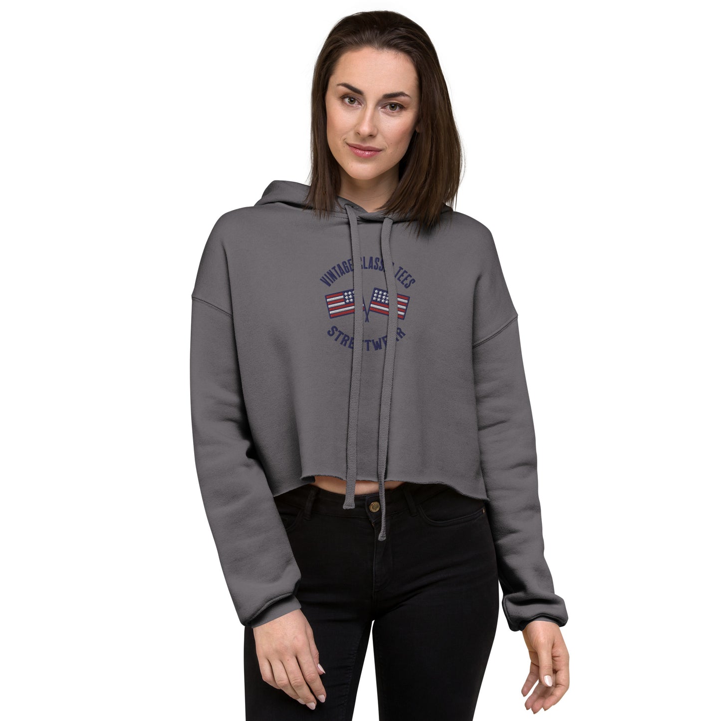 Logo Women's Crop Hoodie