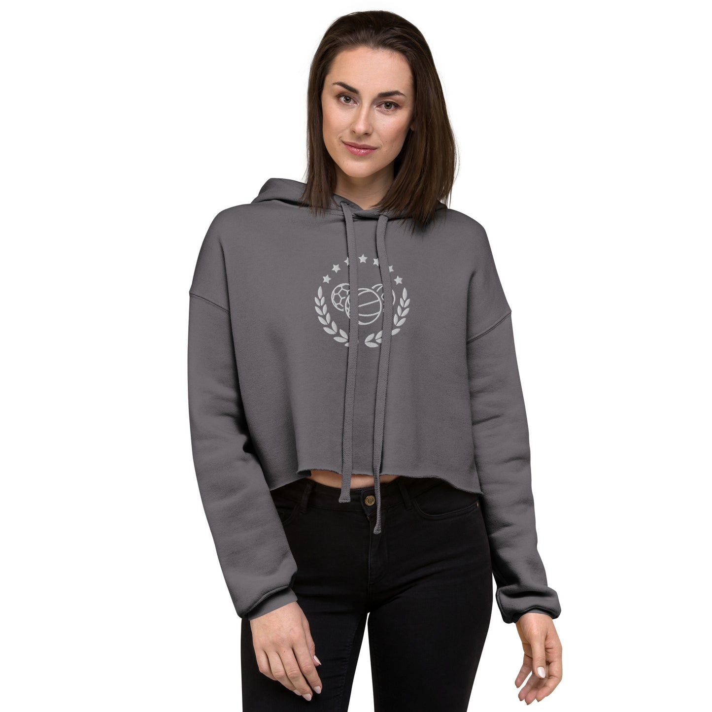 Sports Women's Crop Hoodie