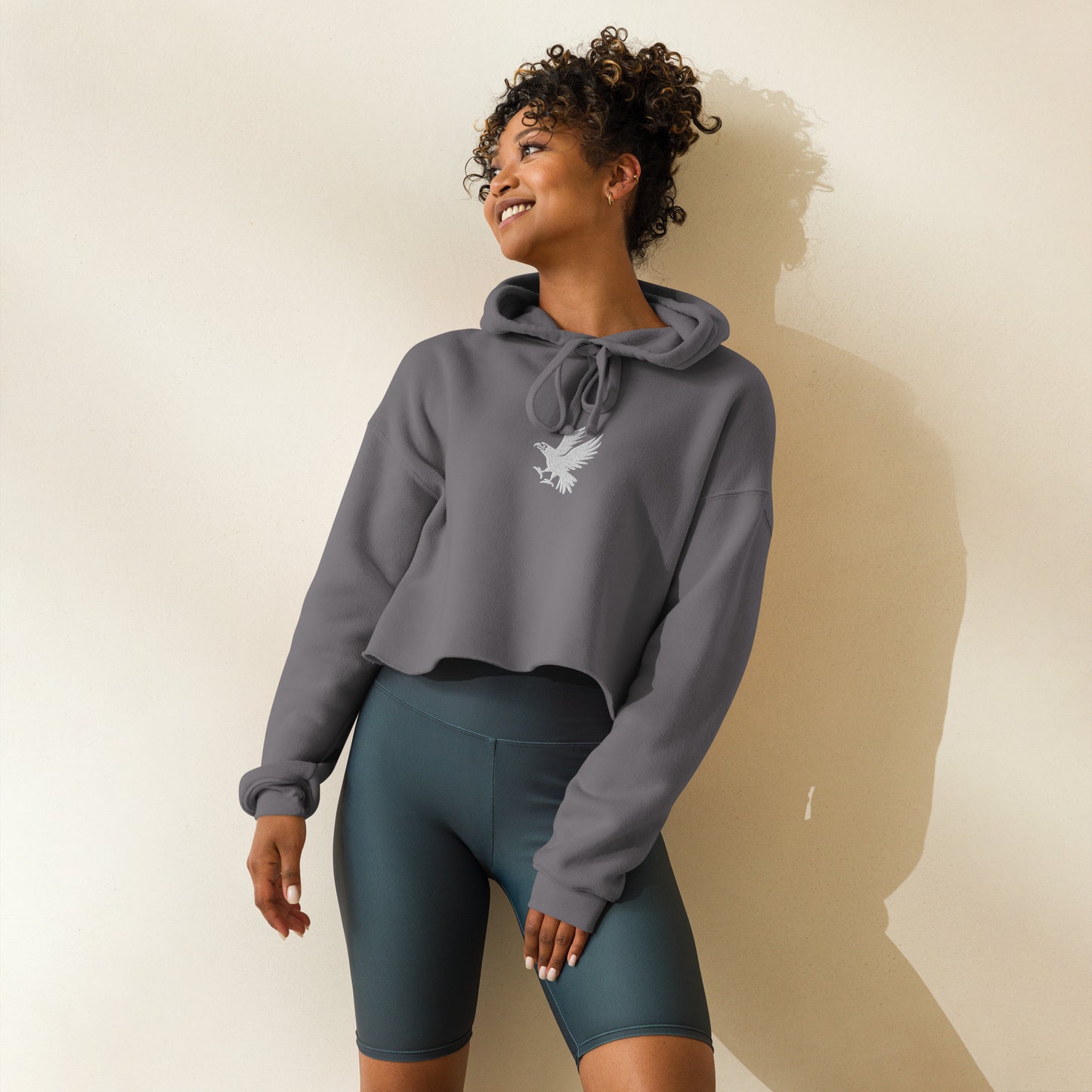 Eagle Women's Crop Hoodie