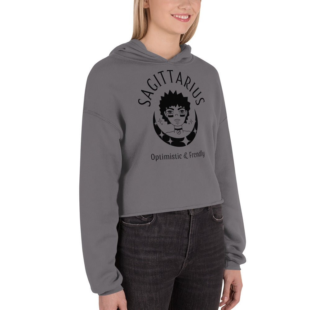 Sagittarius Women's Crop Hoodie