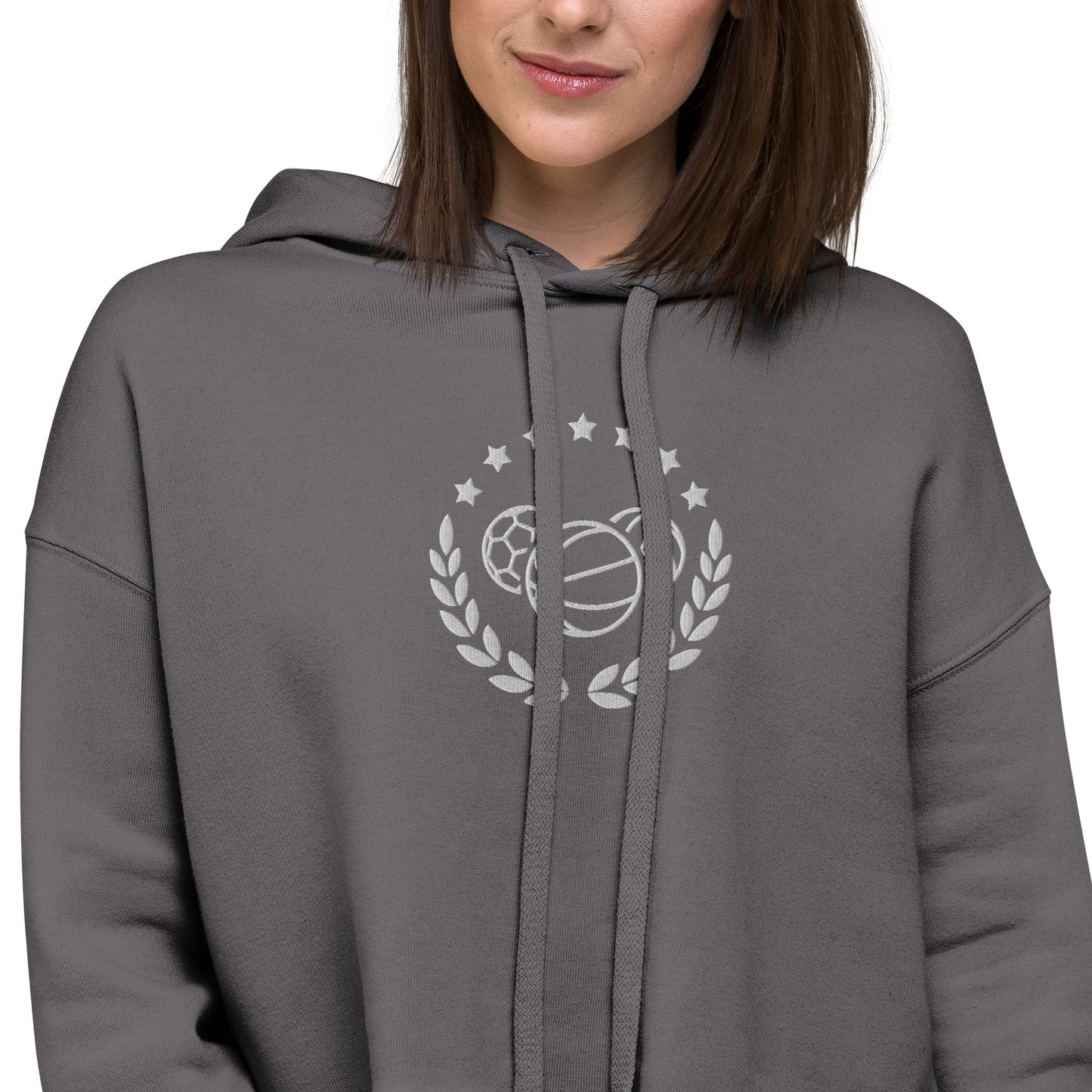 Sports Women's Crop Hoodie