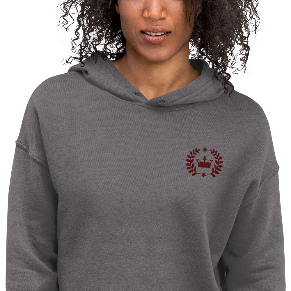 Victory Women's Crop Hoodie