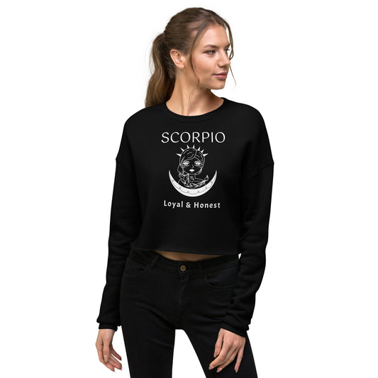 Scorpio Women's Crop Sweatshirt