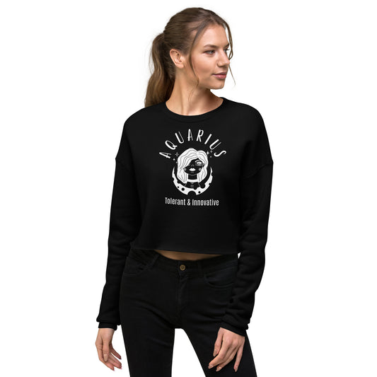 Aquarius Women's Crop Sweatshirt