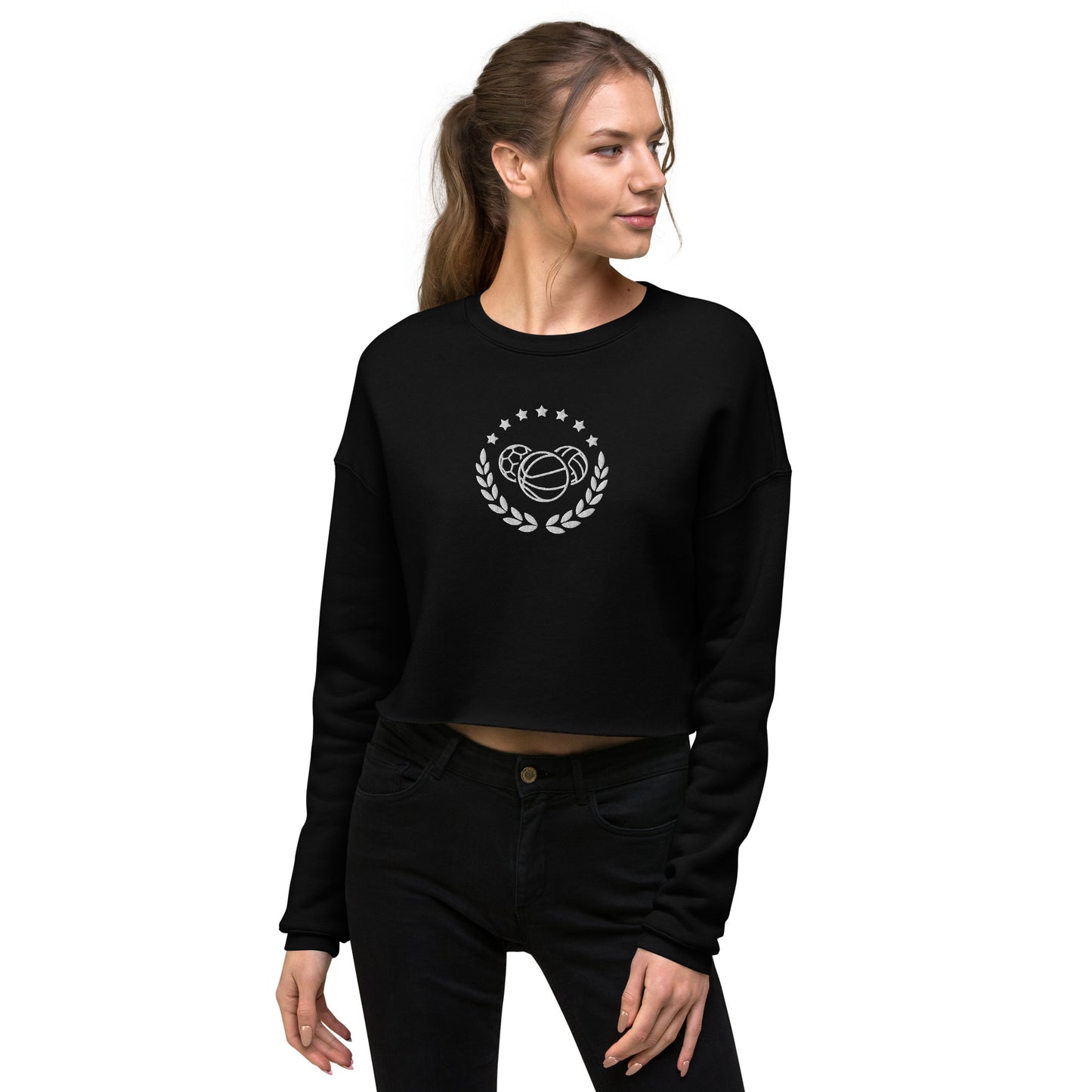 Sports Women's Crop Sweatshirt