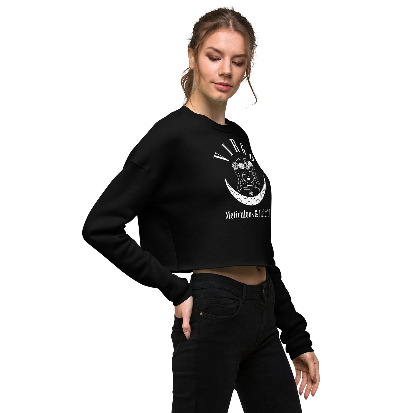 Virgo Women's Crop Sweatshirt