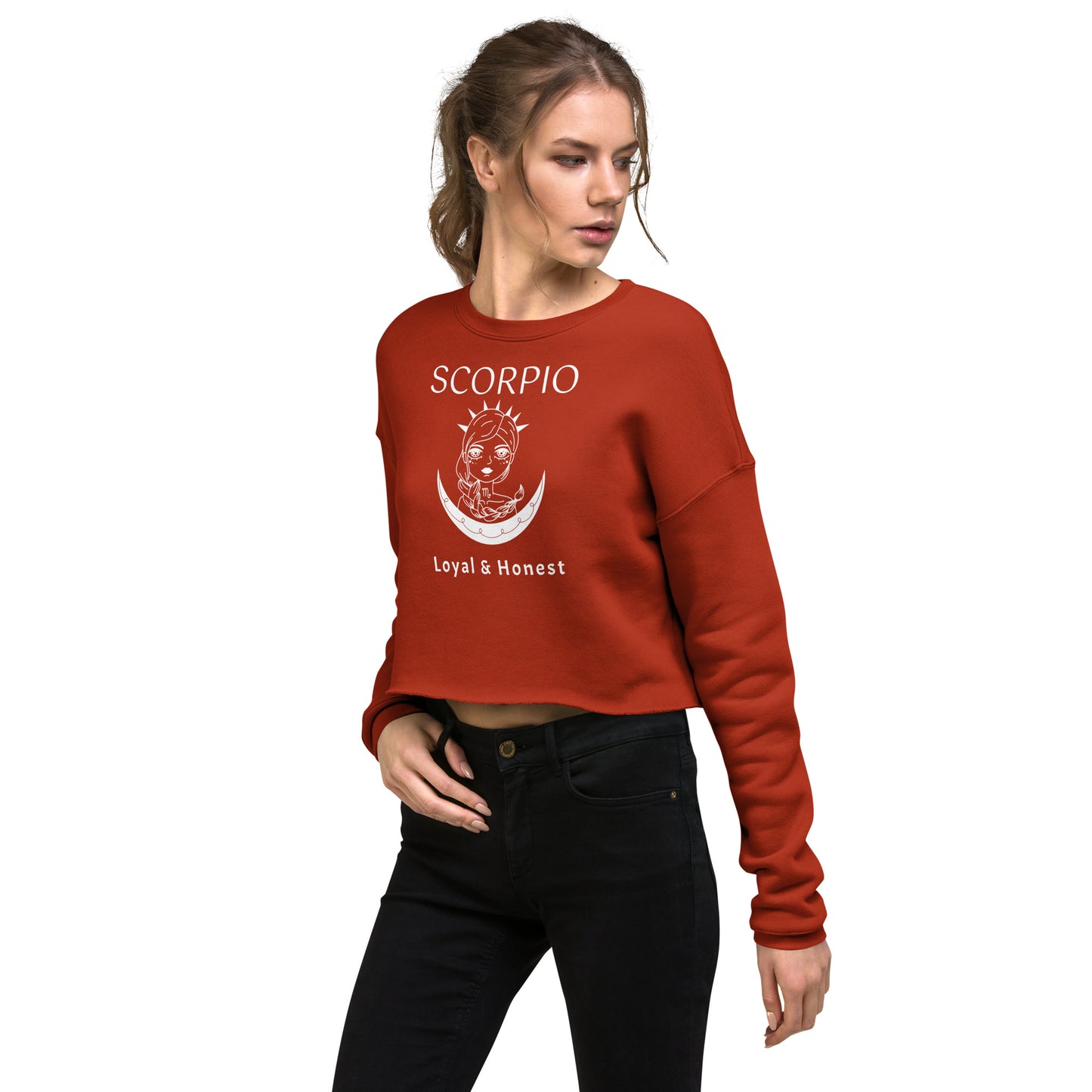 Scorpio Women's Crop Sweatshirt