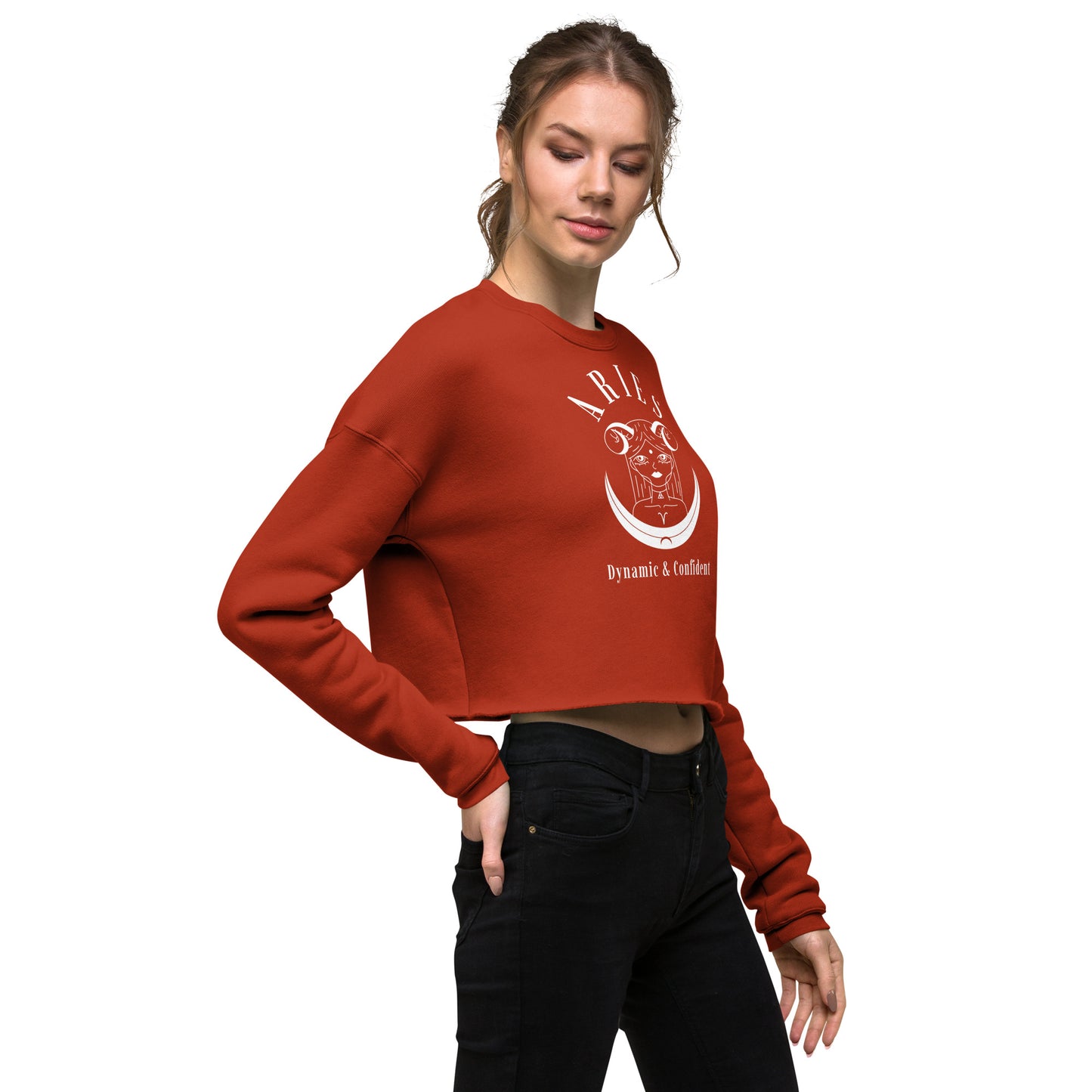 Aries Women's Crop Sweatshirt