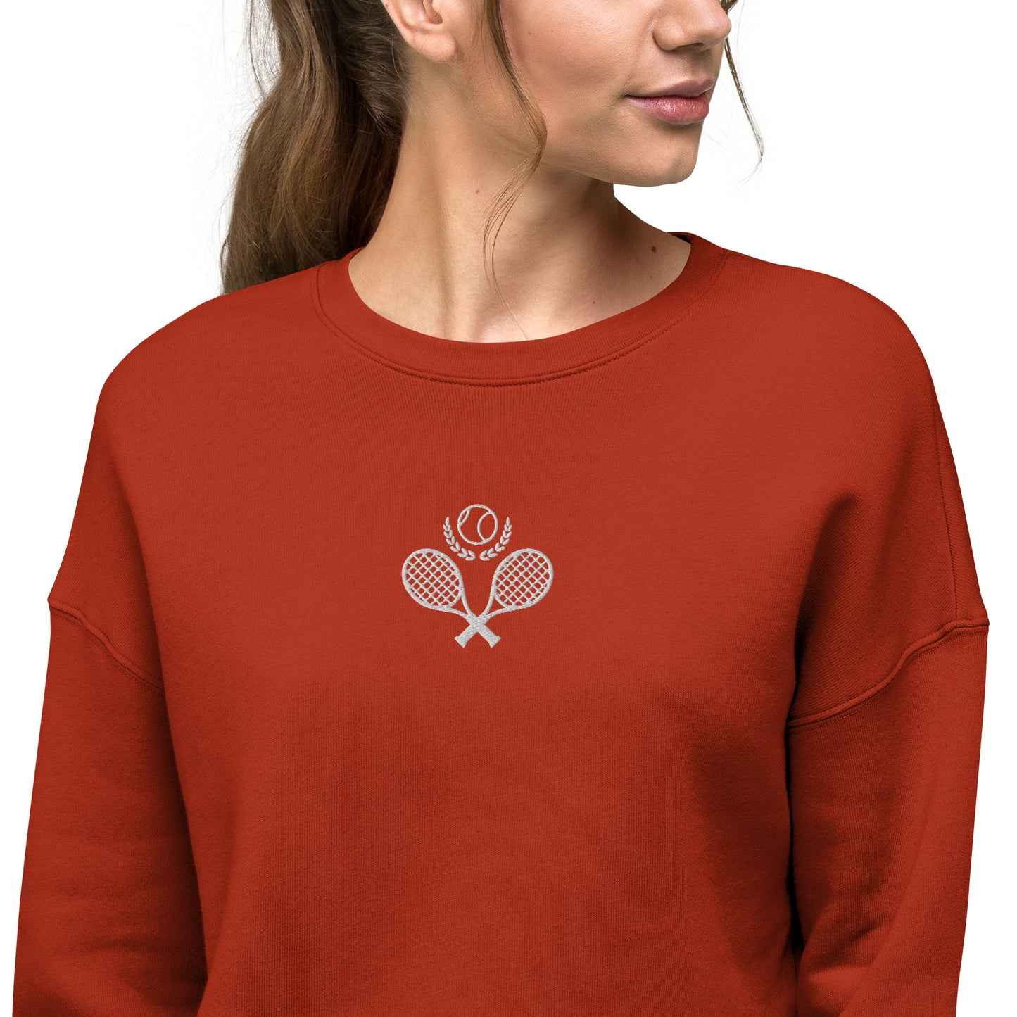 Tennis Women's Crop Sweatshirt