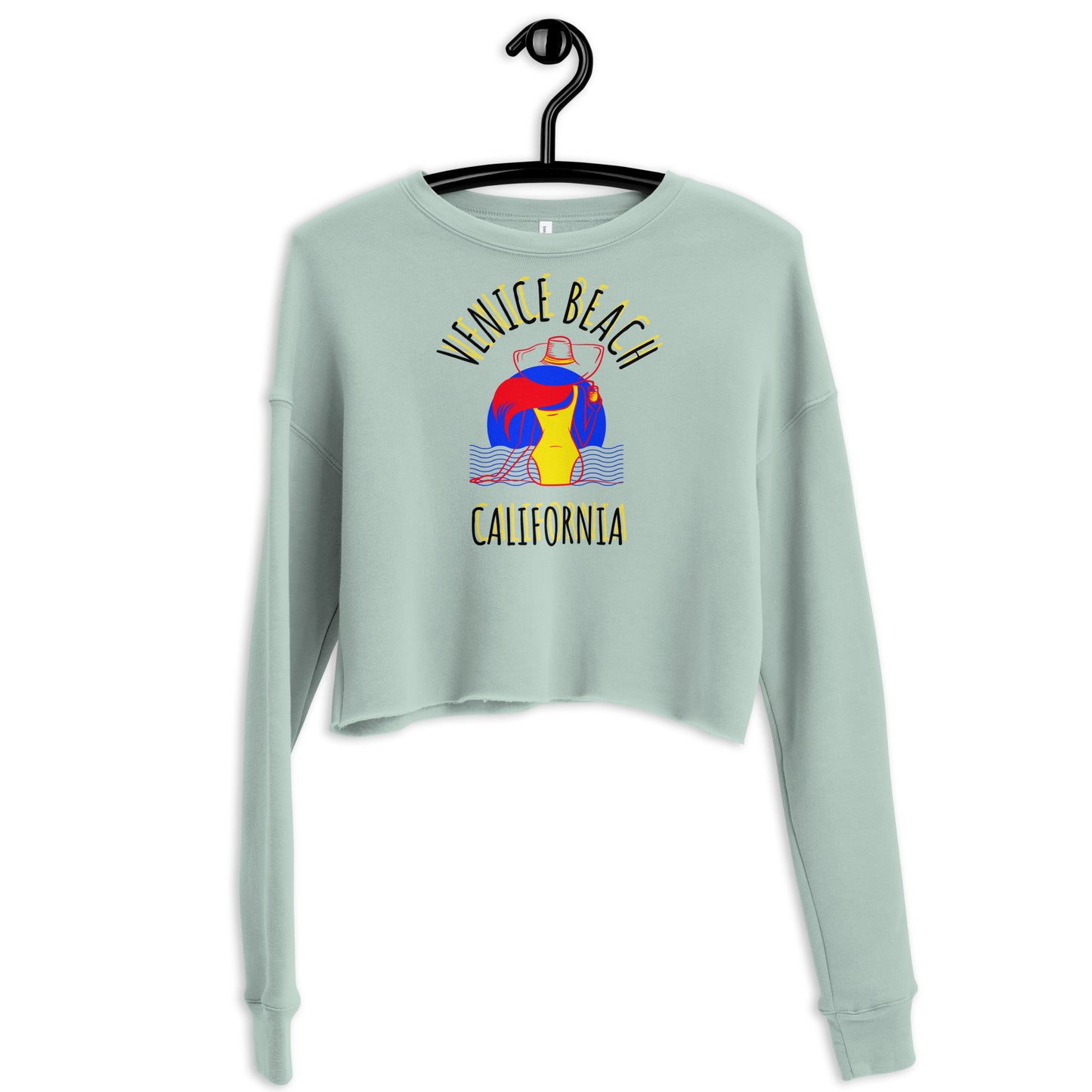 Venice Beach Women's Crop Sweatshirt