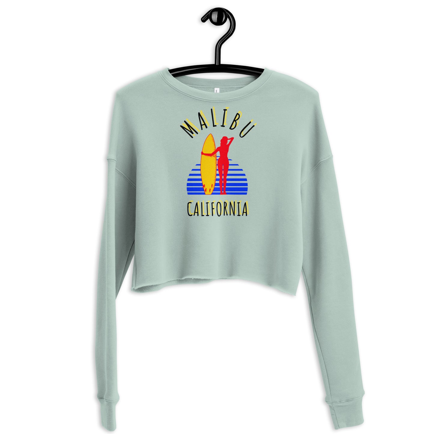 Malibu Women's Crop Sweatshirt