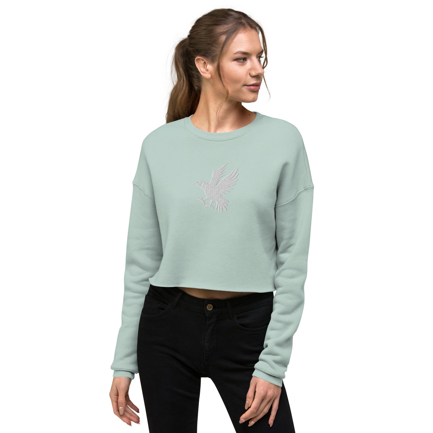 Eagle Women's Crop Sweatshirt