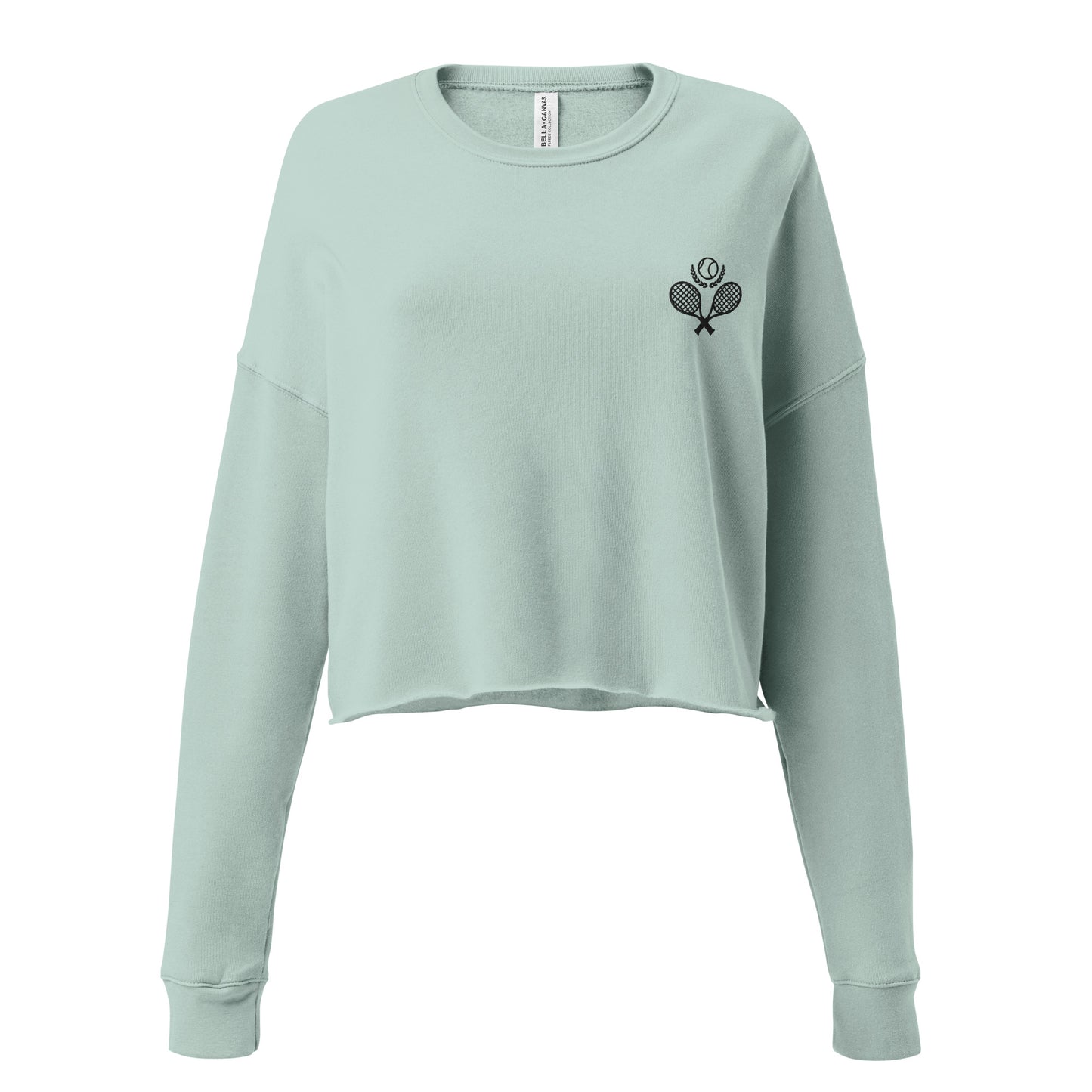 Tennis Club Crop Sweatshirt