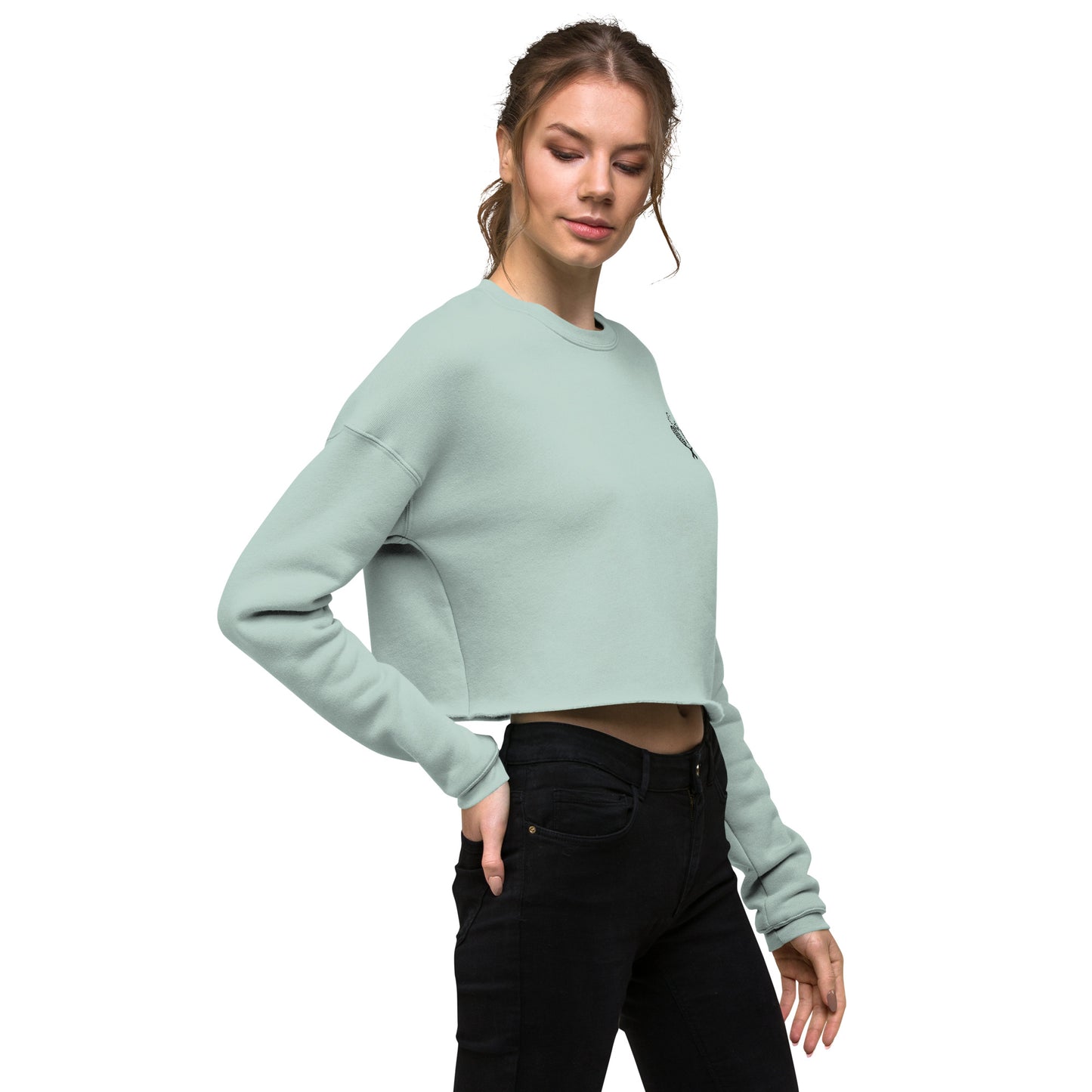 Tennis Club Crop Sweatshirt