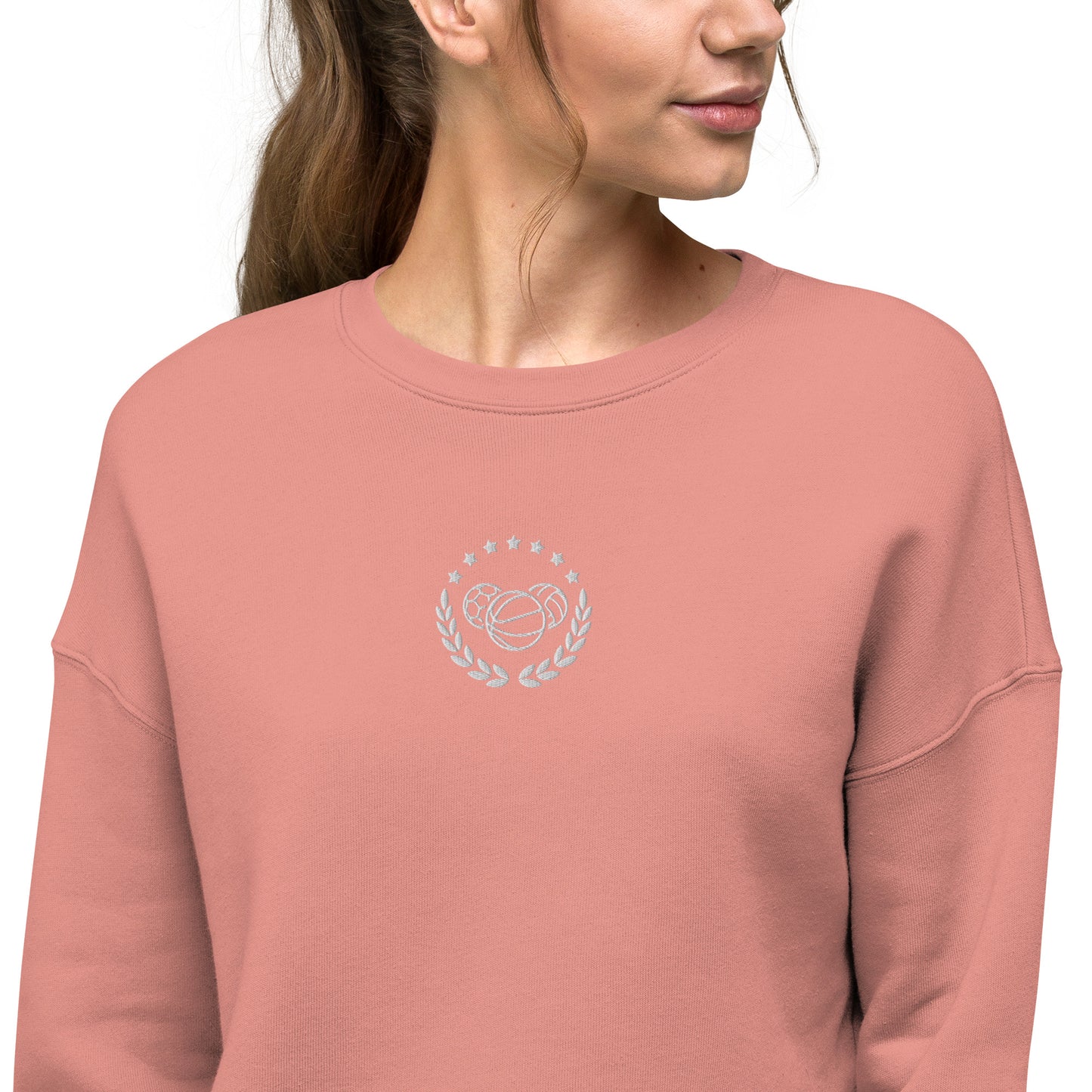 Sports Crop Sweatshirt