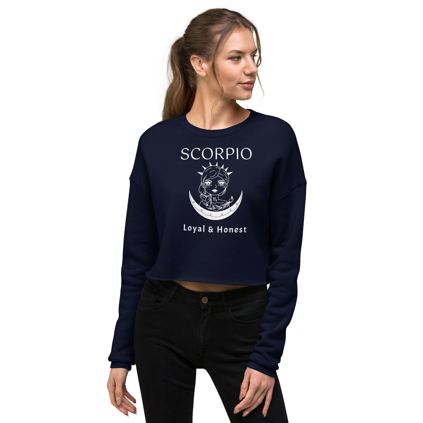 Scorpio Women's Crop Sweatshirt