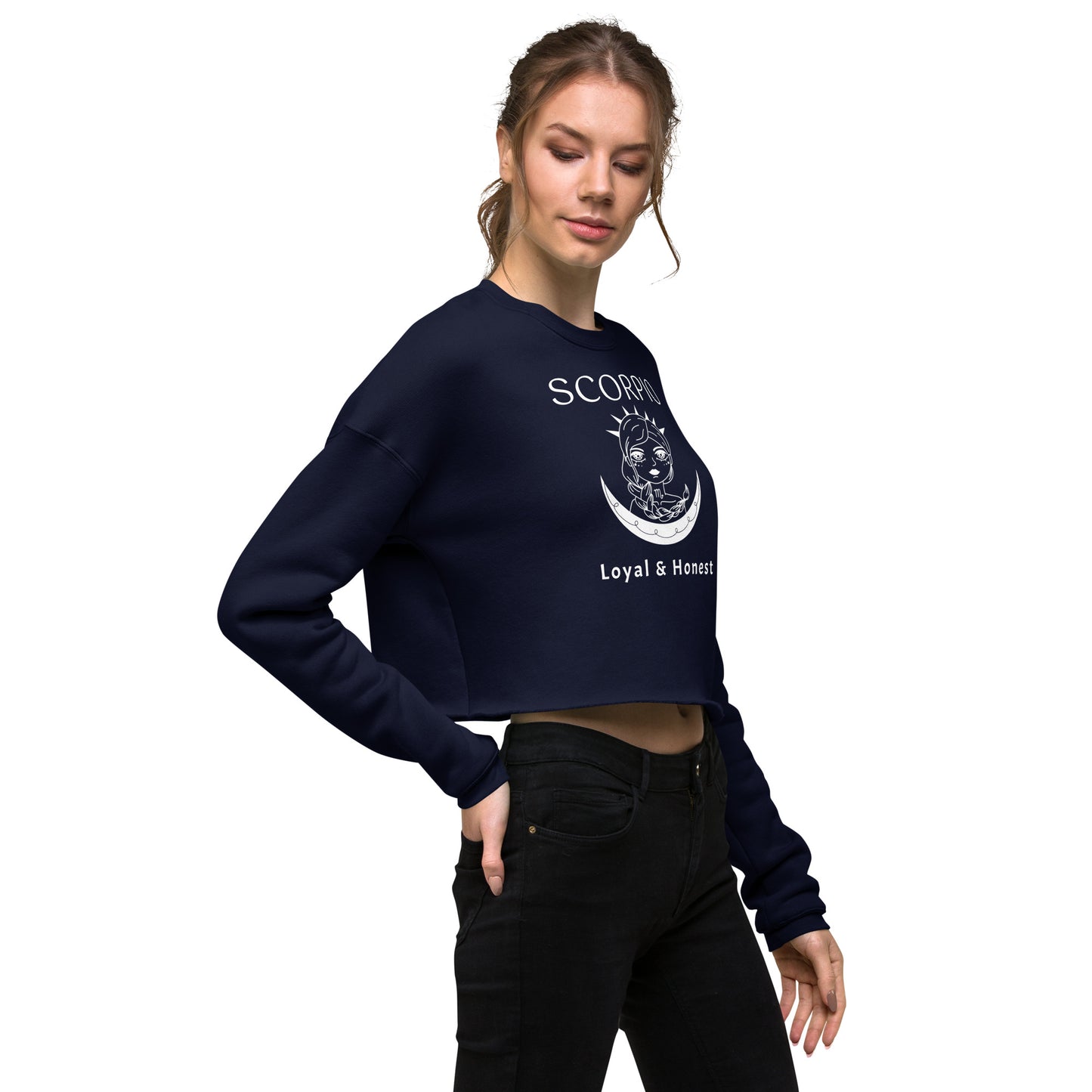 Scorpio Women's Crop Sweatshirt