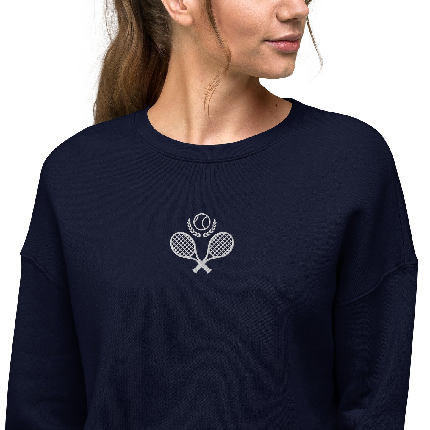 Tennis Women's Crop Sweatshirt