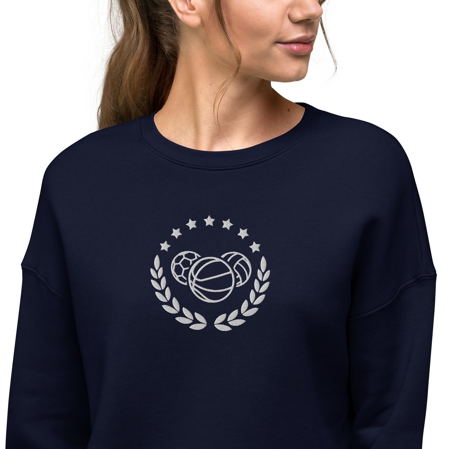 Sports Women's Crop Sweatshirt