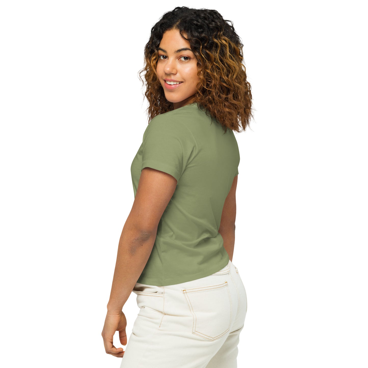 Santa Barbara Women’s High-Waisted T-Shirt