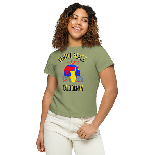 Venice Beach Women’s High-Waisted T-Shirt