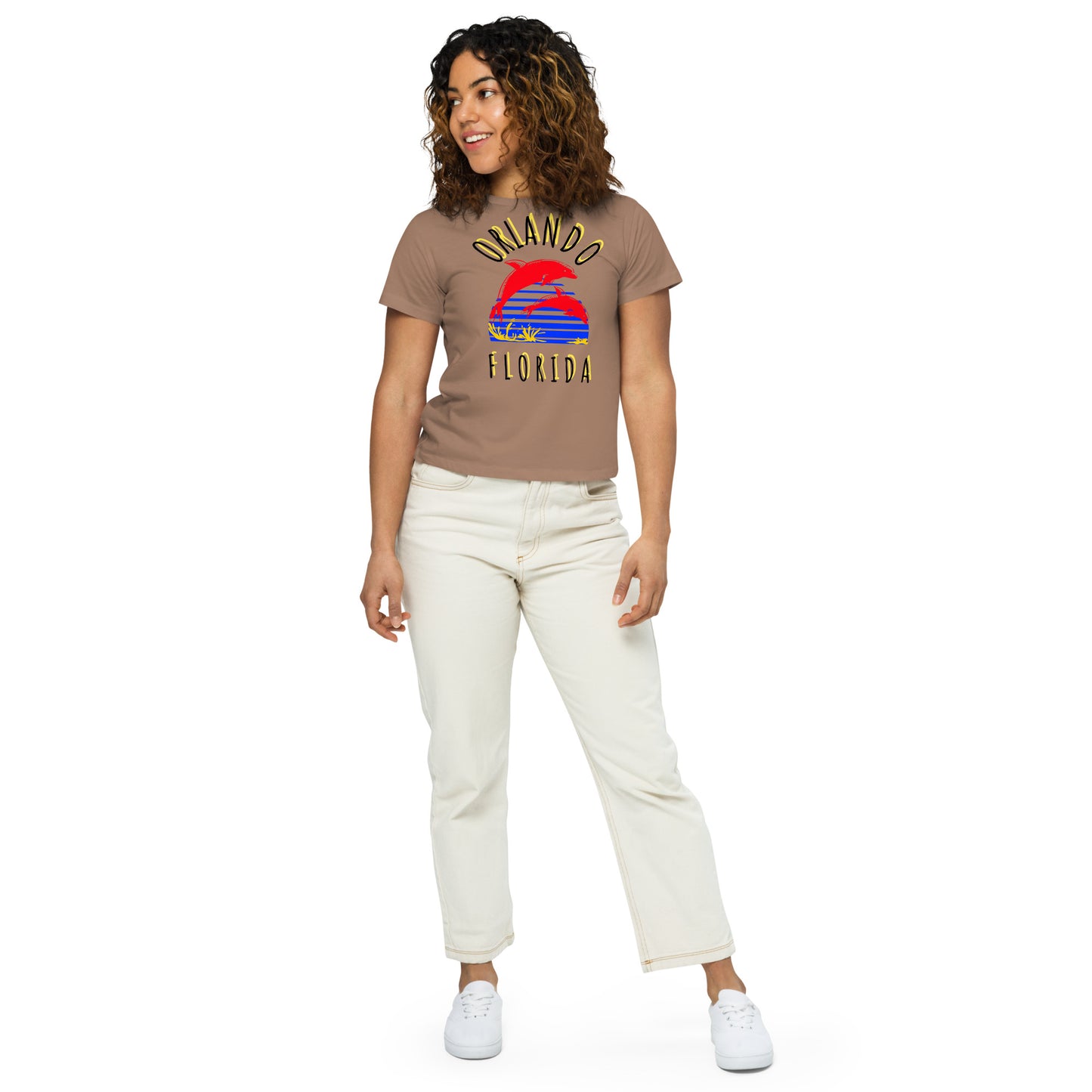 Orlando Women’s High-Waisted T-Shirt