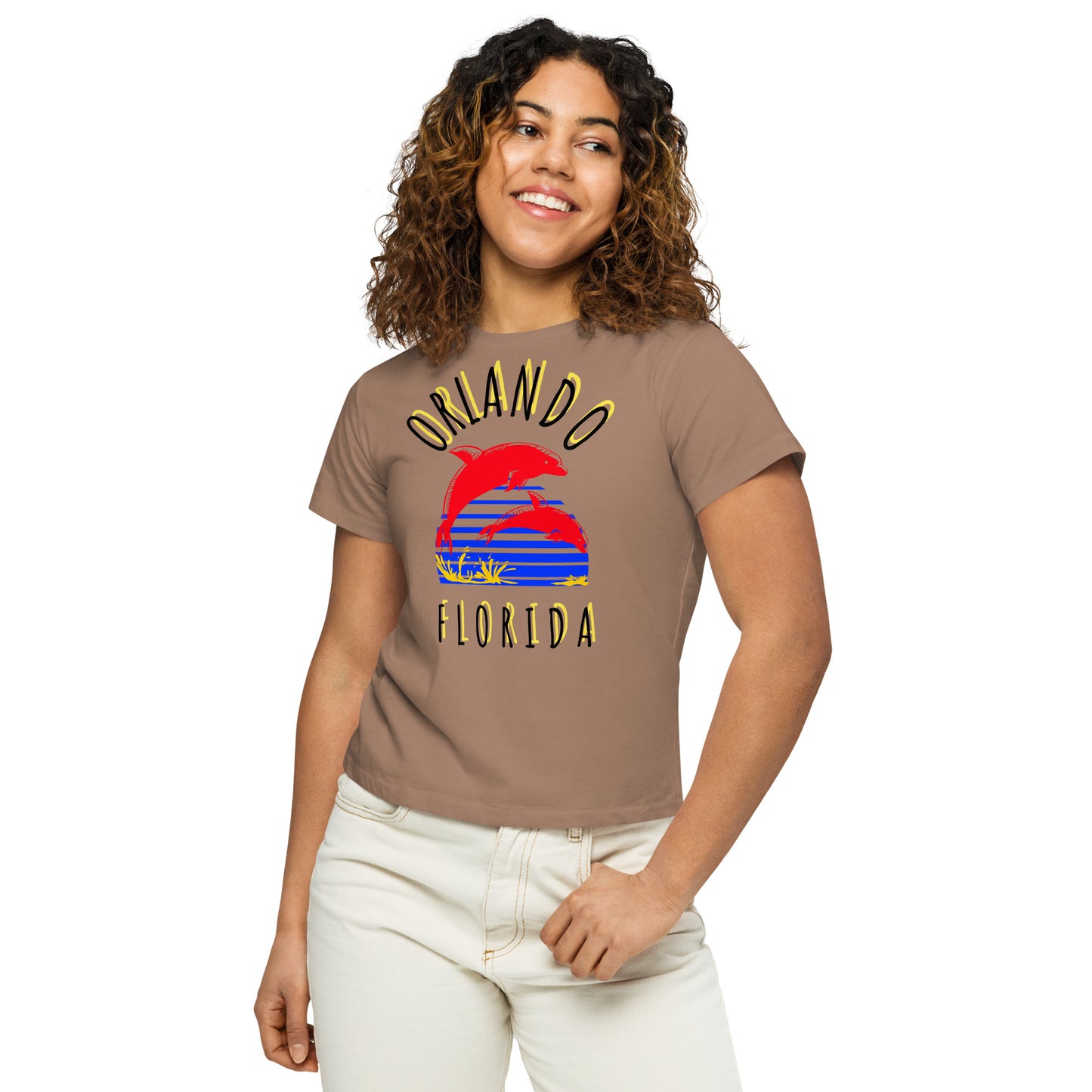 Orlando Women’s High-Waisted T-Shirt