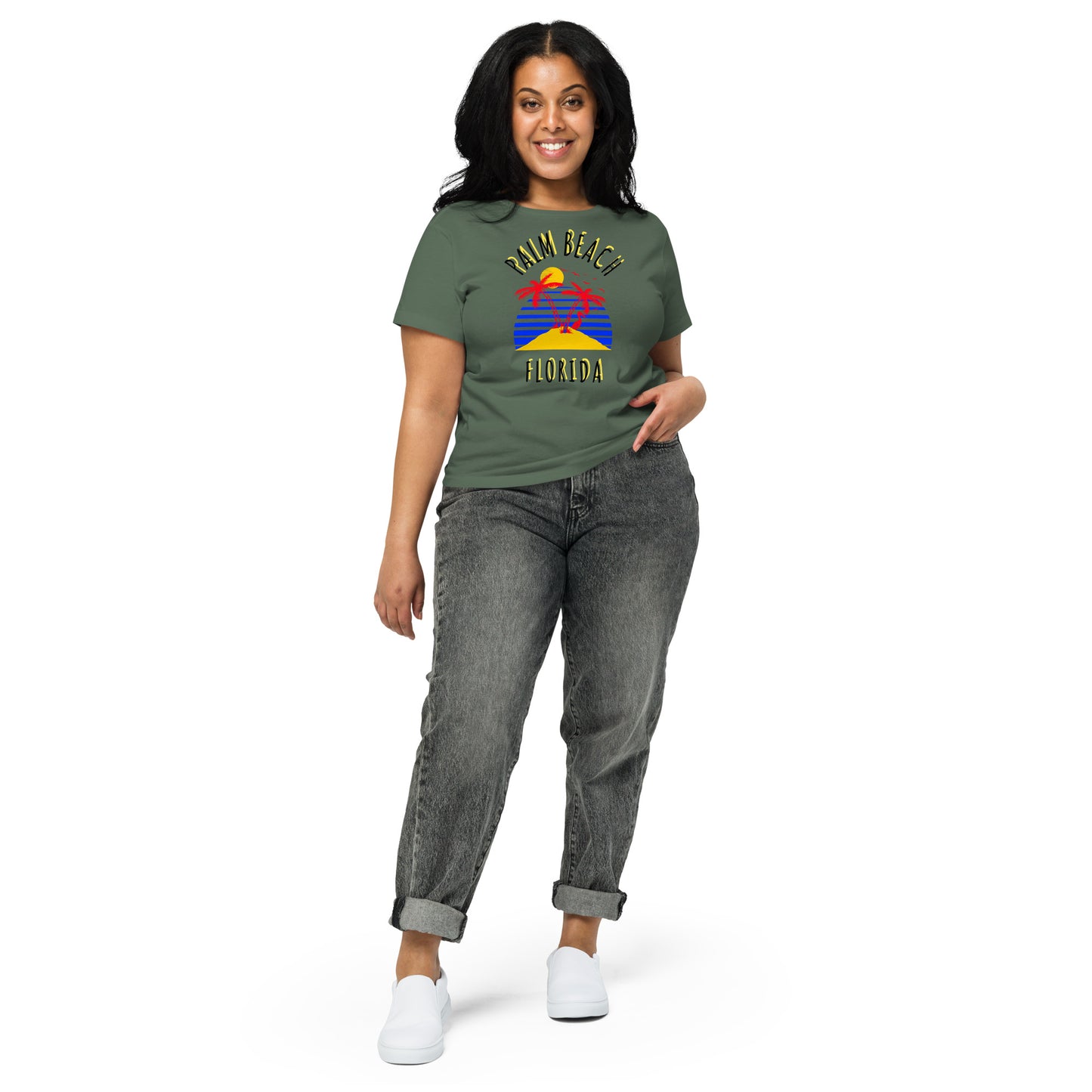 Palm Beach Women’s High-Waisted T-Shirt