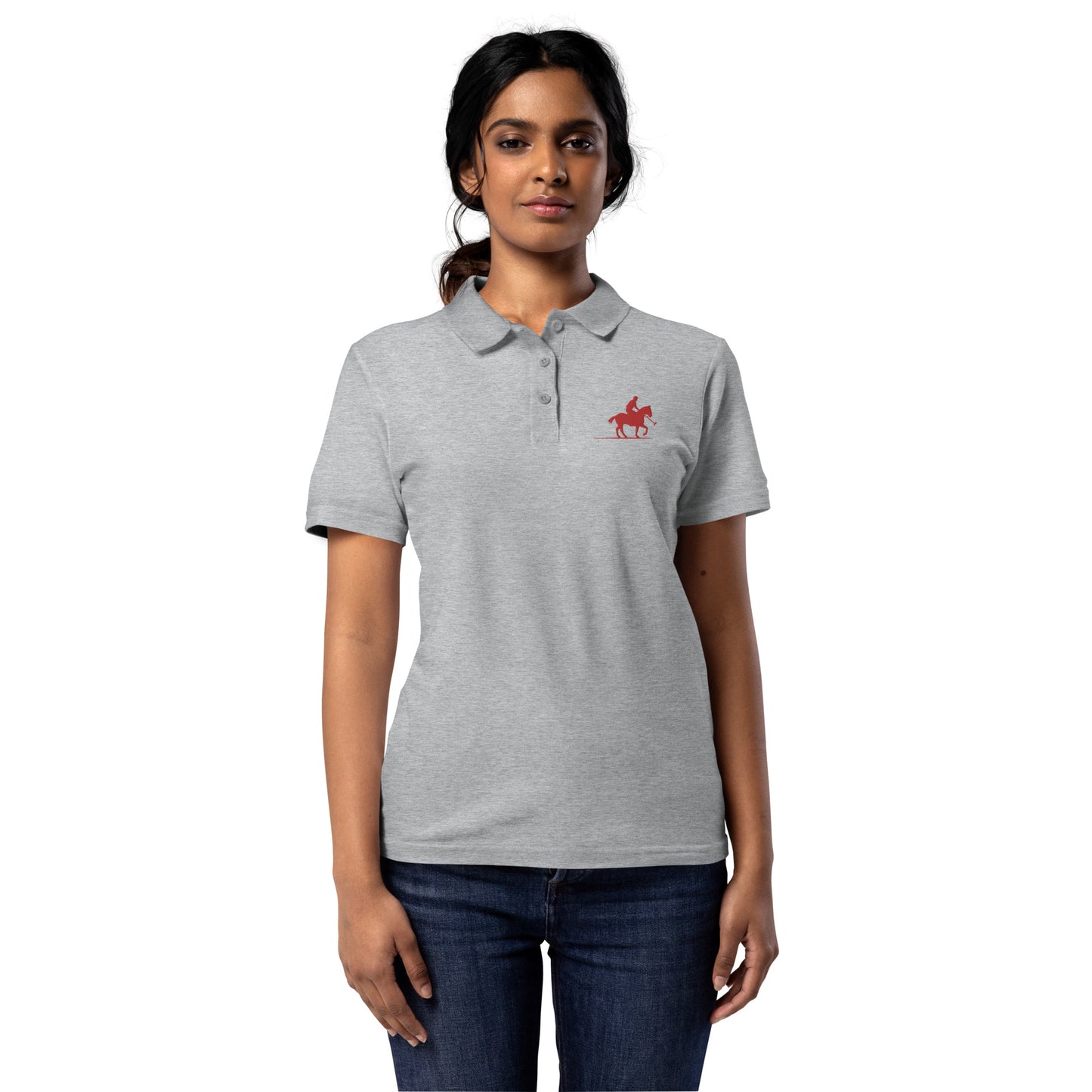 Polo Player Women’s Pique Polo Shirt